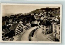 9053 Teufen AR 1927 Foto AK Straßenpartie, gute Erhaltung AK