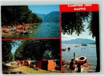 6598 Tenero Foto AK Camping Lido Mappo Lago Maggiore