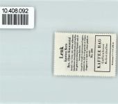 3775 Lenk im Simmental - Vignette Wappen Kaffee Hag ca 1920-1940 Spindel Schwert