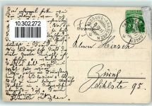 7064 Tschiertschen 1911 Gebrauchsspuren