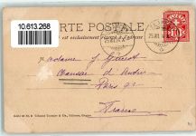 1815 Clarens 1904 - Costumes suisses Ort lt. Stempel