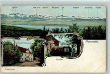 Pfannenstiel 1910 - Wirtschaft Okenshöhe Hüttenstempel