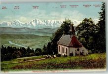 2532 Magglingen Macolin 1909 Foto AK Kirche