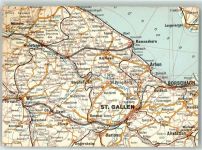 9225 St. Pelagiberg Gebrauchsspuren Landkarte