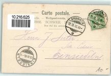 6443 Morschach 1905 - Grand Hotel Axenstein Wappen