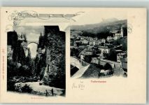 7450 Tiefencastel Foto AK Tiefenkasten Solisbrücke