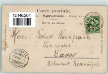 8000 Zürich 1899 Gebrauchsspuren Magasins de Nouveautes Soires Confections J. Spoerri Centralhof Stadthausquai Tram