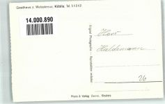 7240 Küblis Foto AK Fahrrad Gasthaus zum Weisskreuz