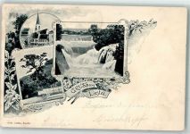 4410 Liestal 1899 Künstlerkarte Kessel Kirche sign. Laudin,A.