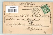 7494 Wiesen GR 1905 - Winter Pferdeschlitten Bären Tritt