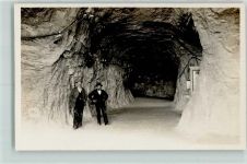 Jungfraubahn Foto AK Jungfraubahn Ort handschriftlich