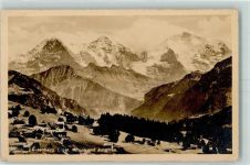 3803 Beatenberg 1911 - Eiger Mönch Jungfrau