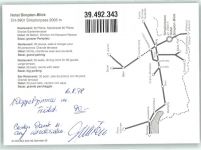 Simplonpass KEINE AK Hotel Simplon Blick Denkmal Informationskarte