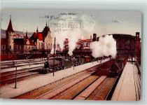 Zürich Adieu Zürich, Bahnhof, Eisenbahnen AK Bahnhof Schweiz 1923