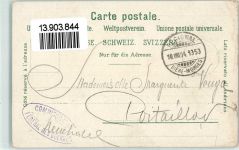 1145 Bière 1904 - Kaserne Soldat Geschütz