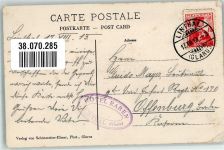 8783 Linthal 1913 Gebrauchsspuren Glarnerland Vogelschau
