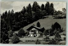 3711 Mülenen 1949 Foto AK Pension Chalet Waldrain