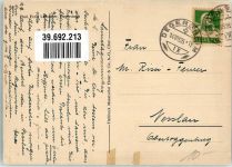 9113 Degersheim Foto AK Toggenburger Bauernhaus Foto Leibacher Ort lt. Stempel