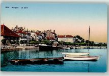 1110 Morges - Hafen Dampfschiff