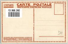 1854 Leysin Lithographie / Künstlerkarte sign. Bille Edm. Sanatorium Universitaire Hilfswerk der Schweizerischen Hochschulen