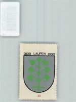 3177 Laupen BE - Vignette Wappen Kaffee Hag ca 1920-1940 Linde