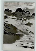 Jochpass - Skilift Trübsee-Jochpass und die Wendenstöcke Winteraufnahme