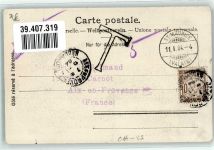 1890 St-Maurice 1904 - Village Valaisan Ort lt. Stempel