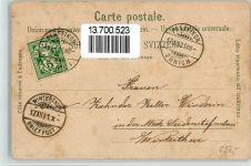 8330 Irgenhausen Pfäffikon ZH 1901 BOAKC Handlung Walder Lithographie