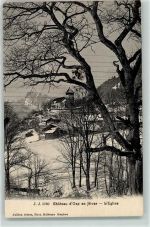 1660 Château-d´Oex 1908 - Kirche Winter