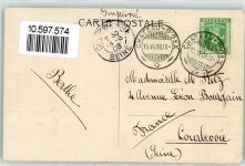 1660 Château-d´Oex 1908 - Kirche Winter