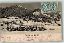 1854 Leysin Gebrauchsspuren Feydey Winter