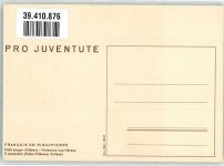 Zürich Hirtenbub aus Herens sign. F de Ribaupierre Ort lt. Verlag Pro Juventute Schweiz Künstlerkarte