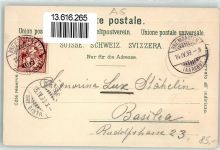 5620 Bremgarten AG 1898 Lithographie Anstalt St. Joseph Schulhaus Linde Einsiedelei Emaus