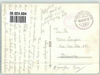 2350 Saignelégier 1940 Gebrauchsspuren Krankenhaus St. Joseph großer Bug