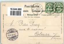 Rigi Känzeli 1902 Künstlerkarte sign. Steinmann