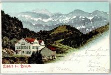 9107 Urnäsch 1902 - Gasthaus Rossfall