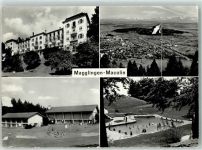 2532 Magglingen Macolin Gebrauchsspuren Schwimmbad Eidg. Turn-und Sportschule