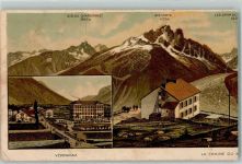 1904 Vernayaz Gebrauchsspuren Lithographie