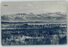 6210 Sursee - Kirche, Ortsansicht, Sursee, Alpenpanorama