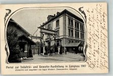 8135 Langnau am Albis 1907 - Portal z. Industrie- u. Gewerbe-Ausstellung