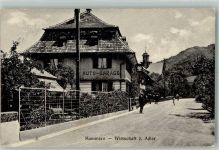 8265 Mammern 1915 Foto AK Gasthaus Wirtschaft zum Adler