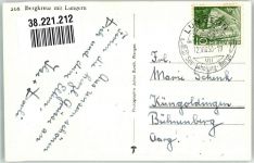 6078 Lungern 1950 Foto AK Bergkreuz