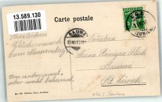 8132 Egg bei Zürich Gebrauchsspuren Gasthaus zur Hochwacht auf dem Pfannstiel