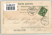 6340 Baar 1902 Lithographie Fabrik Spinnerei a.d.Lorze Höhle Kath. Kirche Protes. Kirche