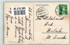 3803 Beatenberg 1912 Foto AK Beatus- Höhle am Thunersee