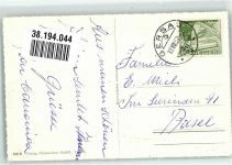 6442 Gersau 1952 Foto AK Rathaus Pension Erholungsheim Hof