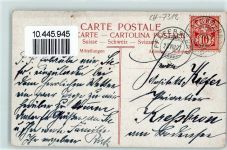 7312 Pfäfers 1907 - Ende Taminaschlucht Quelle