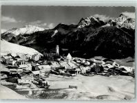 7551 Ftan - Gesamtansicht Winteraufnahme