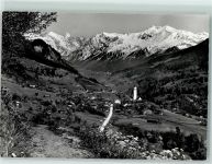 7247 Saas im Prättigau - Blick gegen Klosters und die Silvrettagruppe