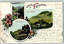 8497 Fischenthal 1900 - Wasserfall Lauf Schneblhorn Baurenboden